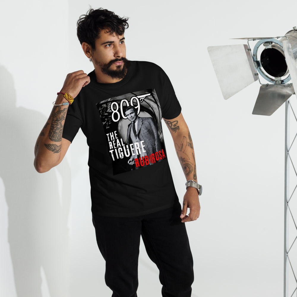 809 Rubirosa-Short-Sleeve Unisex T-Shirt-BLACK