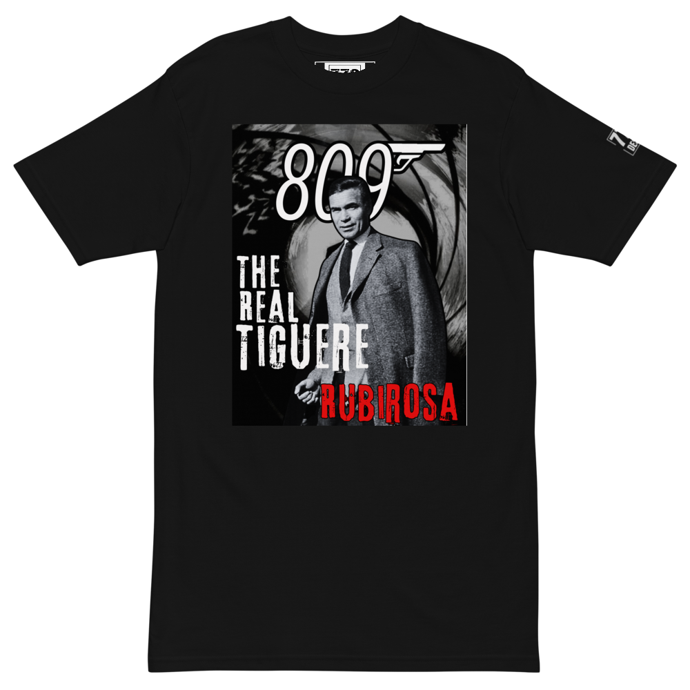 809 Rubirosa-Camiseta unisex de manga corta-NEGRO