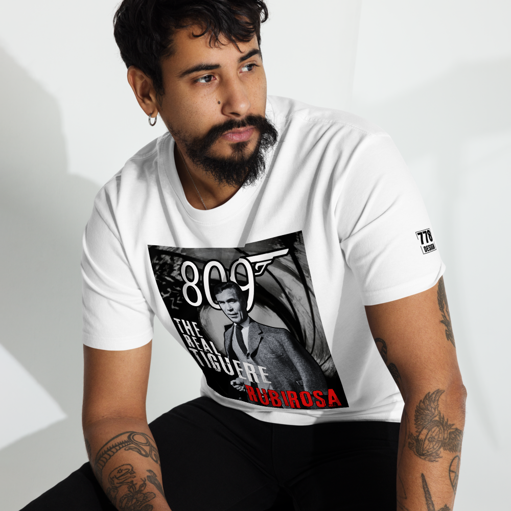 809 Rubirosa-Short-Sleeve Unisex T-Shirt-WHITE