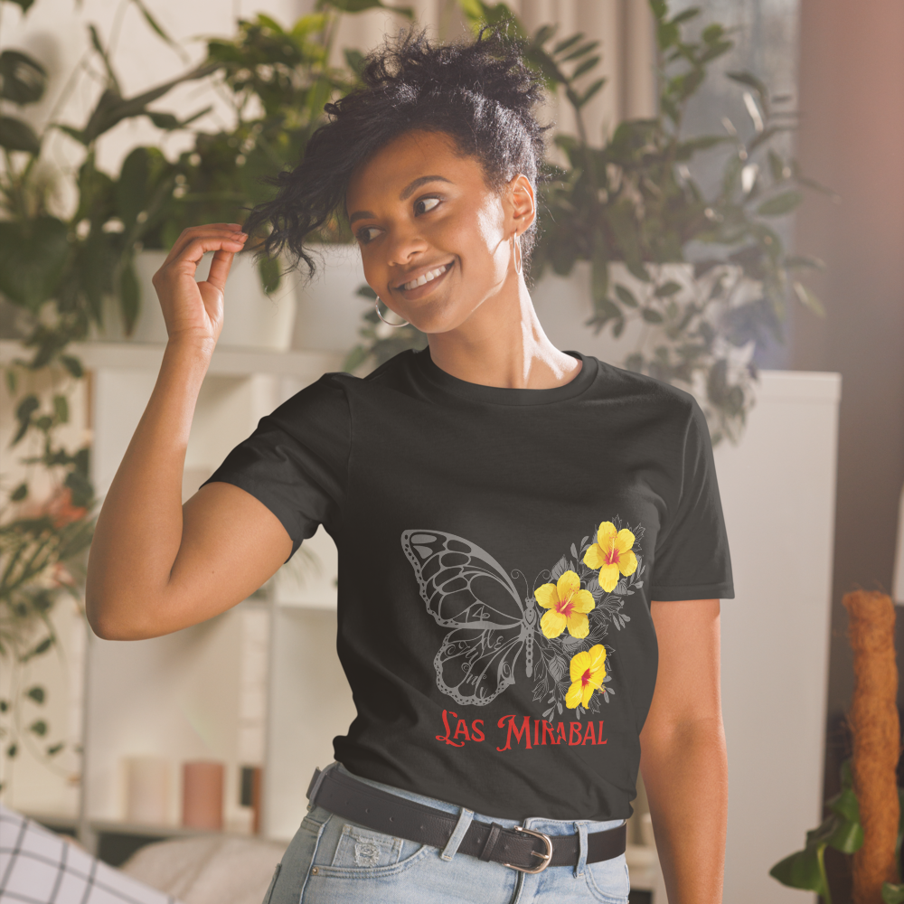 June 14 Las Mirabal Sisters- Short-Sleeve Unisex T-Shirt- BLACK