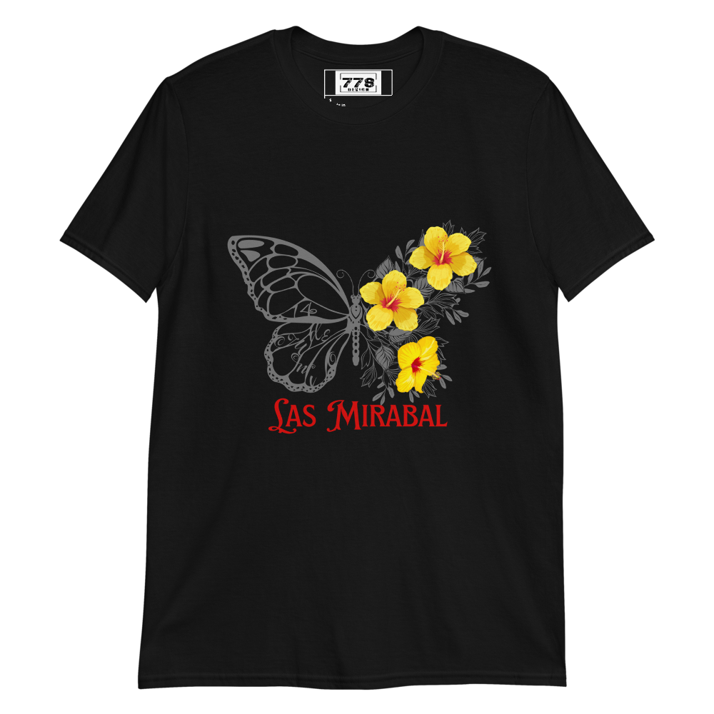 June 14 Las Mirabal Sisters- Short-Sleeve Unisex T-Shirt- BLACK