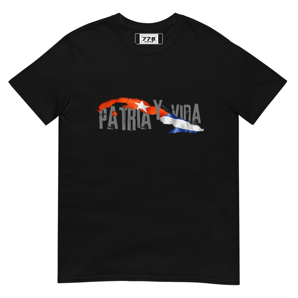 Patria y Vida-Short-Sleeve Unisex T-Shirt-BLACK