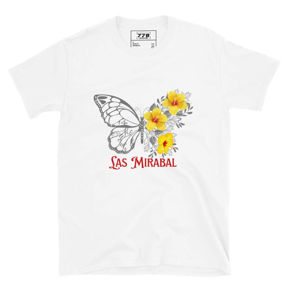 June 14 Las Mirabal Sisters- Short-Sleeve Unisex T-Shirt- WHITE