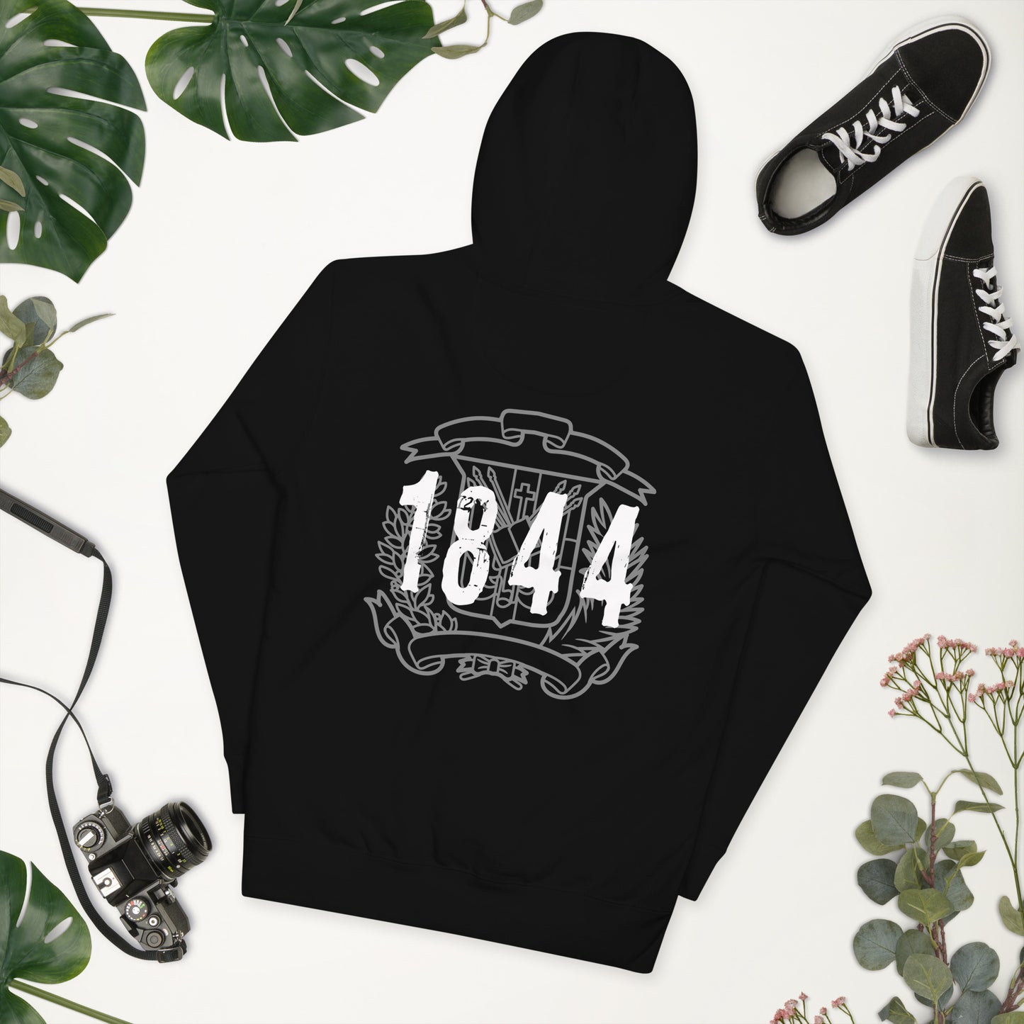 1844 Escudo-BACK PRINT-Unisex Hoodie