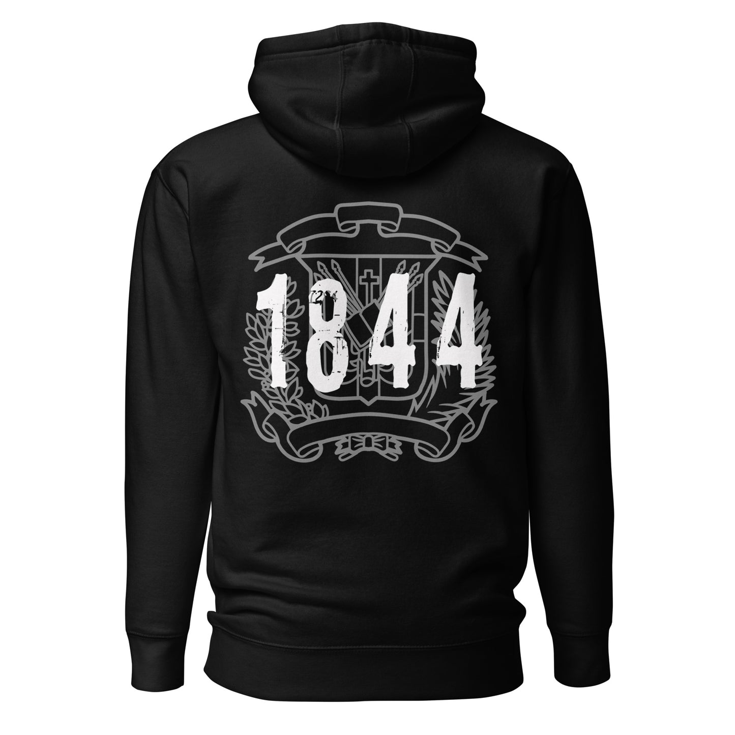 1844 Escudo-BACK PRINT-Unisex Hoodie