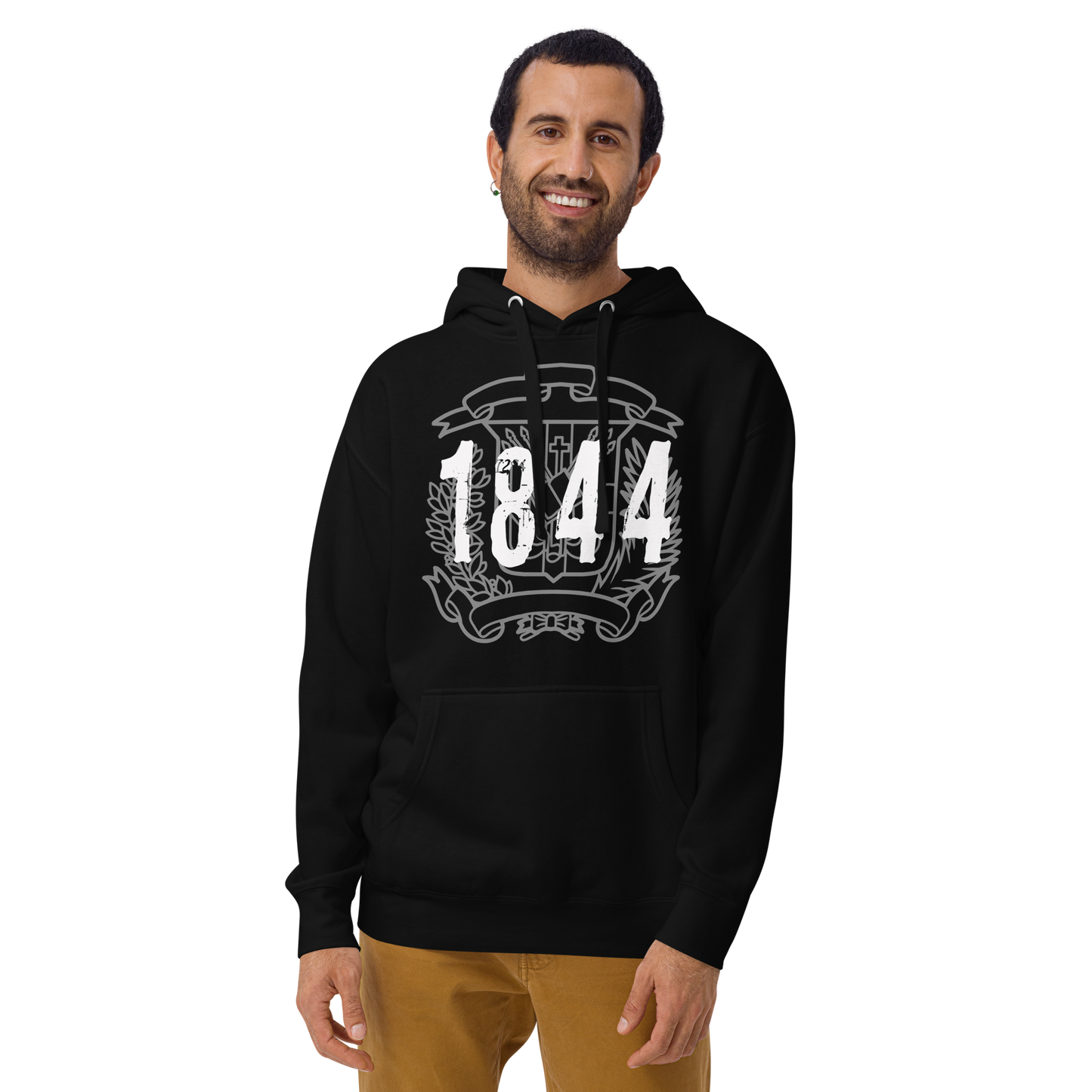 1844 Escudo FRONT PRINT-Unisex Hoodie