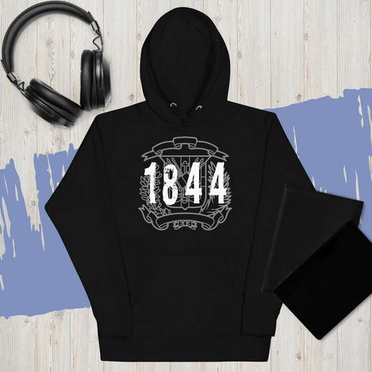 1844 Escudo Sudadera con capucha unisex