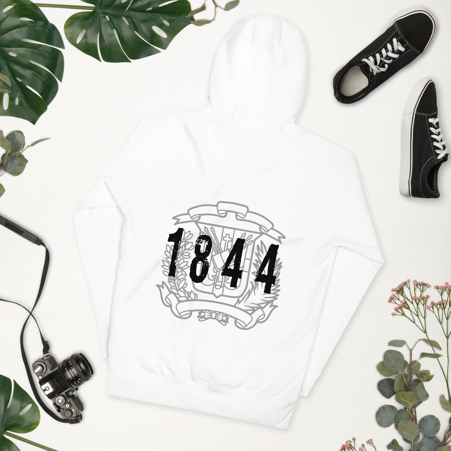 1844 Escudo-BACK PRINT-Unisex Hoodie