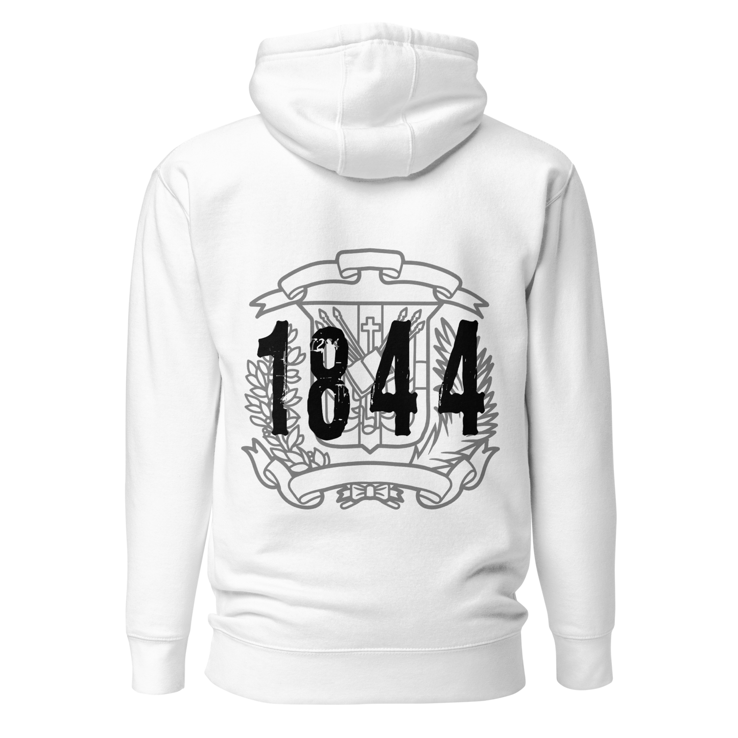 1844 Escudo-BACK PRINT-Unisex Hoodie