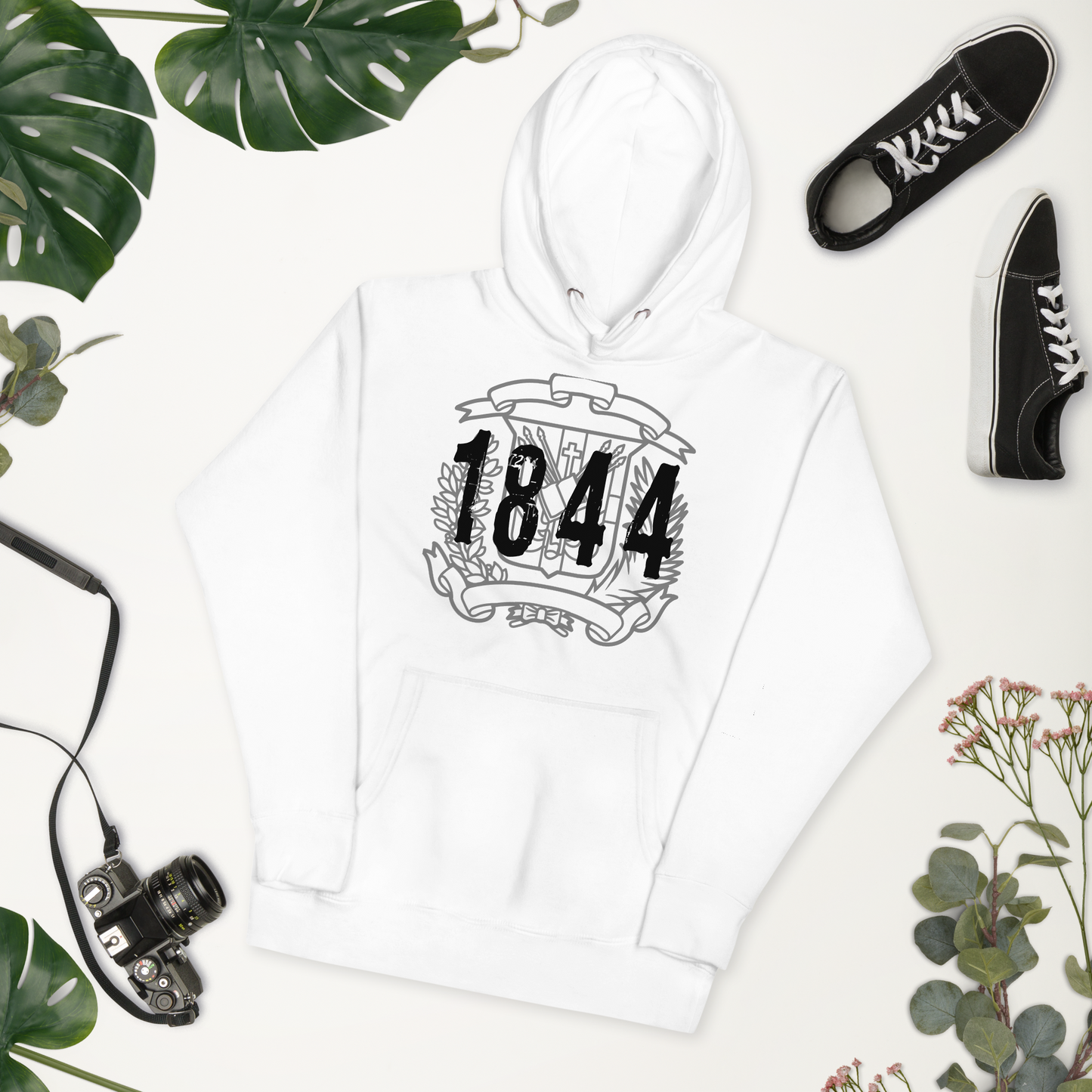 1844 Escudo-FRONT PRINT-Unisex Hoodie