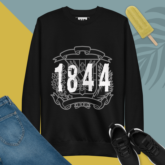 1844 Escudo Sudadera Premium Unisex 