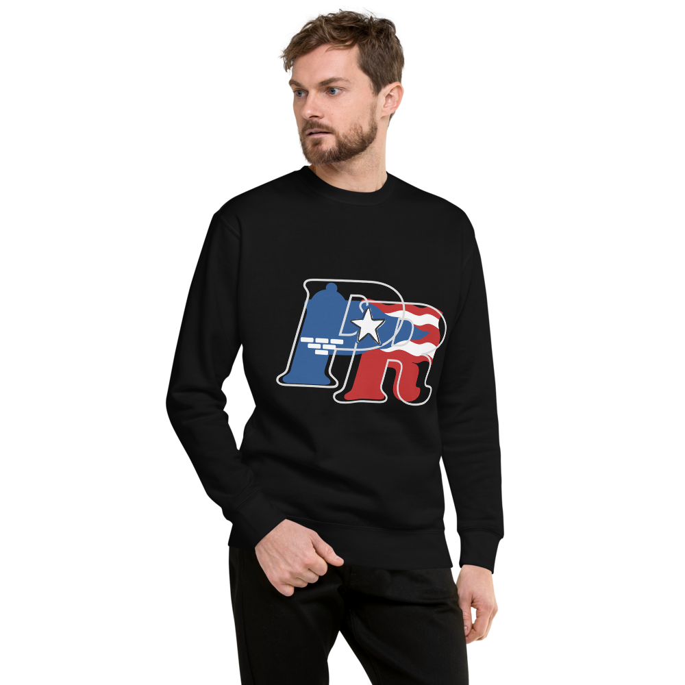 Puerto Rican-"El Morro"-Unisex Premium Sweatshirt-BLACK