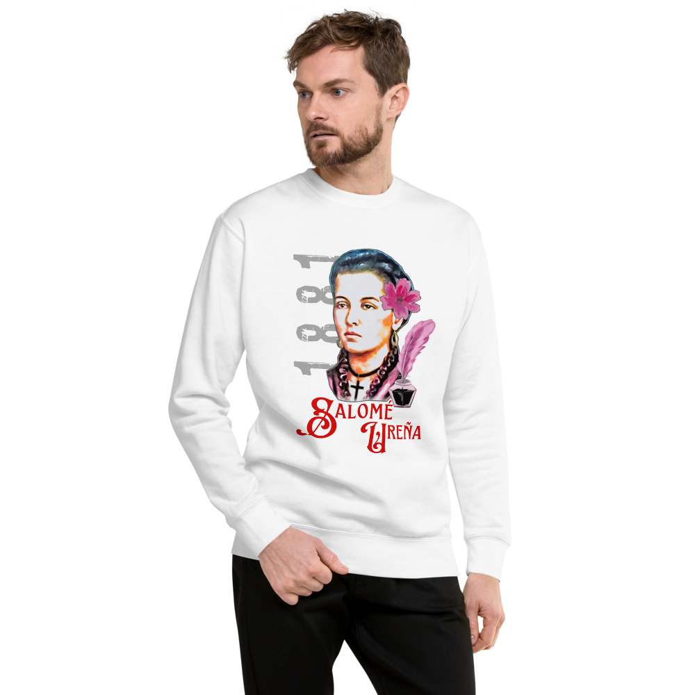 1881 Salome Ureña Premium Sweatshirt-WHITE