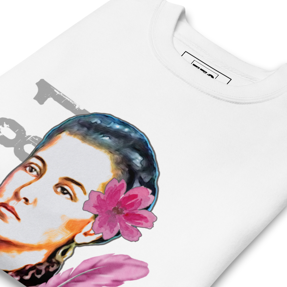 1881 Salome Ureña Premium Sweatshirt-WHITE